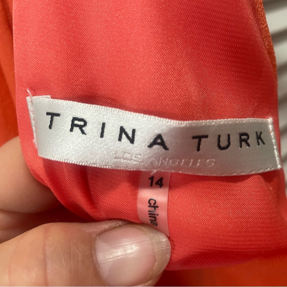 Trina Turk Chiffon Halter Maxi Dress - Picture 7 of 7